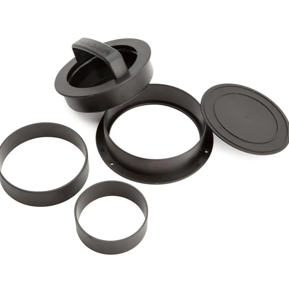 Cuisinart Outdoors 4-In-1 Stuffed Burger Press (Black)