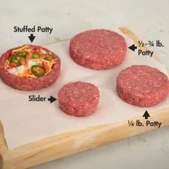 Cuisinart Outdoors 4-In-1 Stuffed Burger Press (Black)