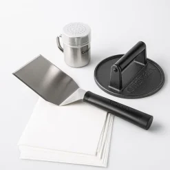 Cuisinart Outdoors Smashed Burger Kit - Set of 4