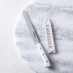 Cuisinart Triple Rivet Serrated Utility Knife (White)