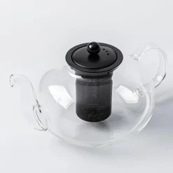 Danesco Ch'a Teapot with Infuser 1.5L (Clear/Black)