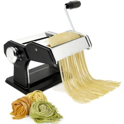 Danesco Italiano Manual Pasta Machine (Black/Chrome)