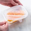 Danesco Slilicone Stretch Lid - Set of 5 (Clear)