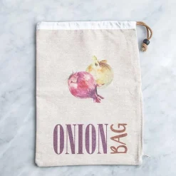 Danesco Vegetable Saver Onion Storage Bag (Natural)