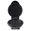 Dash Mini Round Waffle Maker (Black)