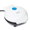 Dash Mini Round Waffle Maker (White)