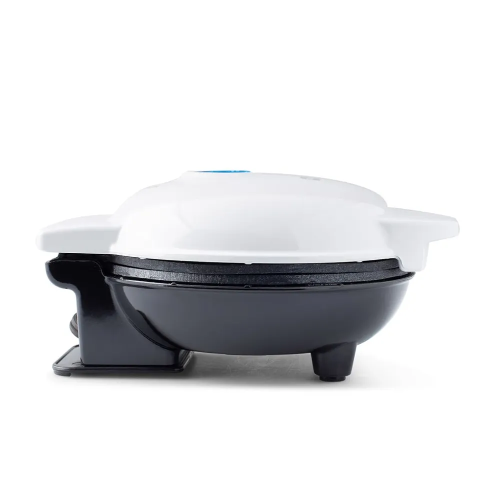Dash Mini Round Waffle Maker (White)