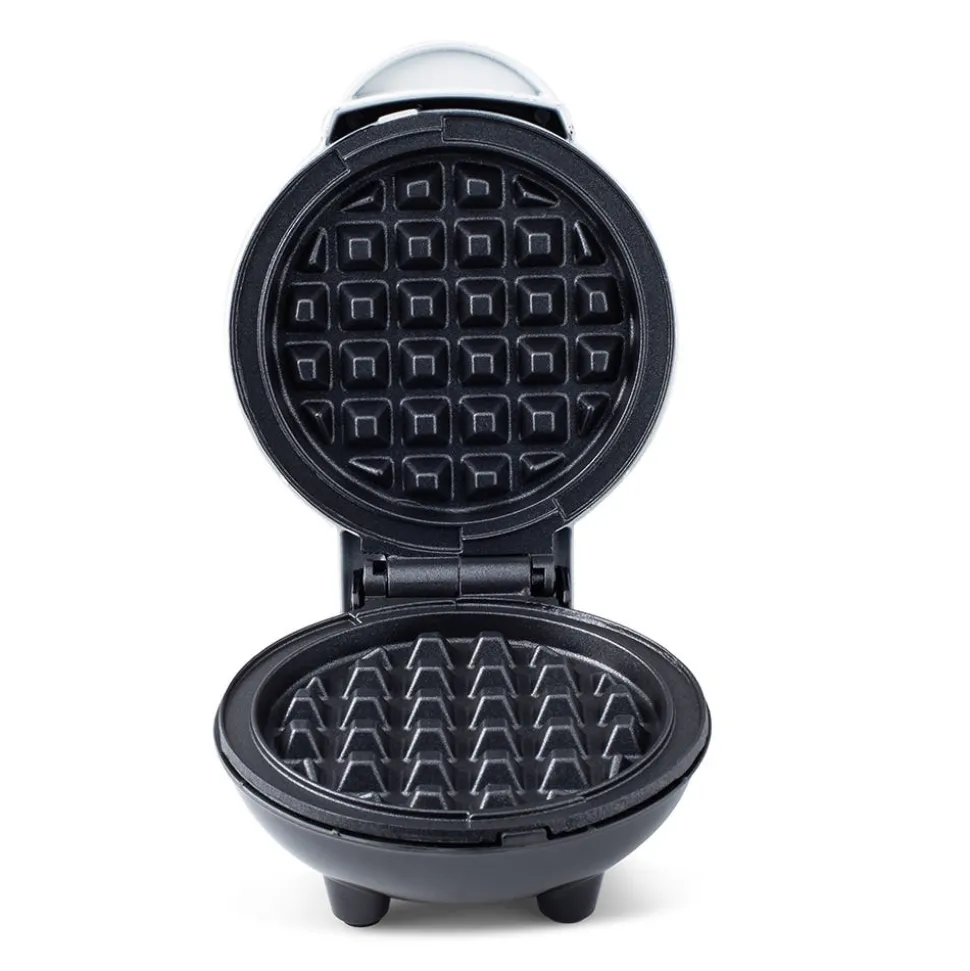 Dash Mini Round Waffle Maker (White)