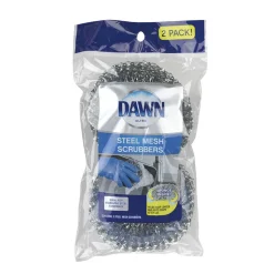 Dawn Cleaning 'Stainless Steel' Mesh Scrubber - Set of 2