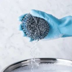 Dawn Cleaning 'Stainless Steel' Mesh Scrubber - Set of 2