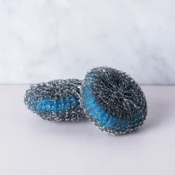 Dawn Cleaning 'Stainless Steel' Mesh Scrubber - Set of 2