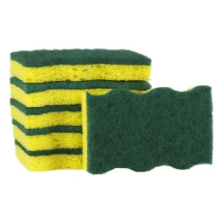 Dawn Heavy Duty All Purpose Cleaning Sponge - Set of 6 (Green/Yellow)
