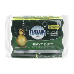 Dawn Heavy Duty All Purpose Cleaning Sponge - Set of 6 (Green/Yellow)