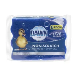 Dawn Non-Scratch All-Purpose Cleaning Sponge - Set of 6 (Blue)