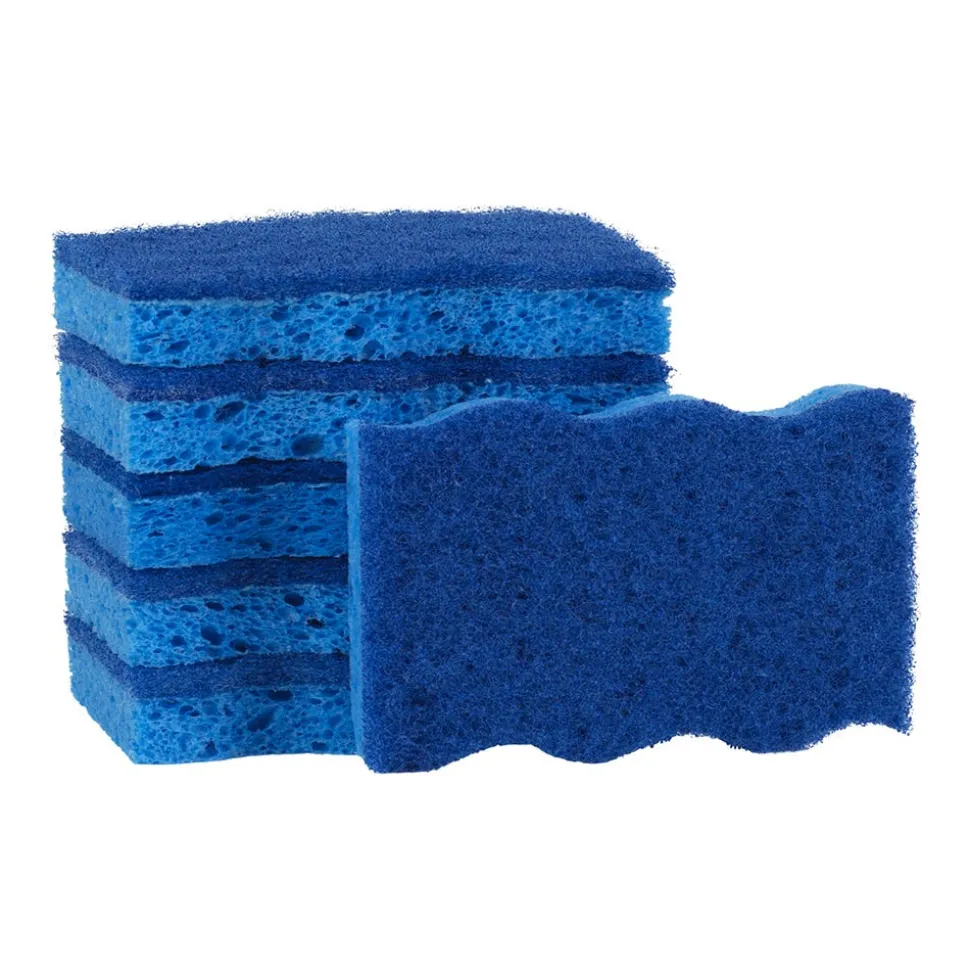 Dawn Non-Scratch All-Purpose Cleaning Sponge - Set of 6 (Blue)