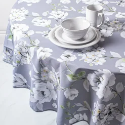 Easycare Printed 'Dahlia' Polyester Tablecloth 70