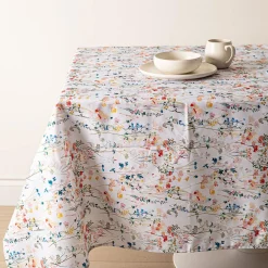 Easycare Printed 'Toscana' Polyester Tablecloth 58 x 94