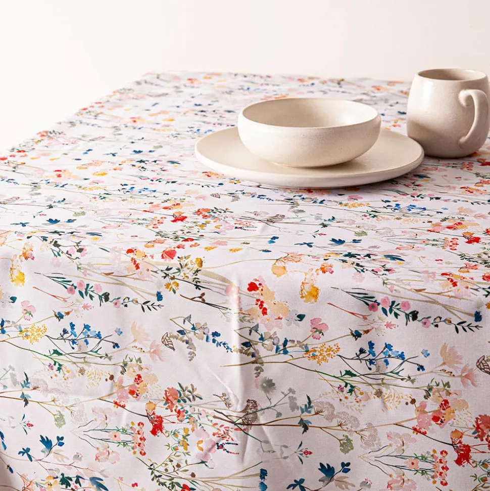 Easycare Printed 'Toscana' Polyester Tablecloth 58"x78"