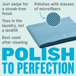 E-Cloth Glass Microfiber Cleaning Cloth - Set of 4