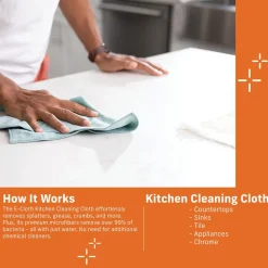E-Cloth Kitchen Microfiber Cleaning Cloth