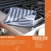 E-Cloth Stainless Microfiber Cleaning Cloth - Set of 2