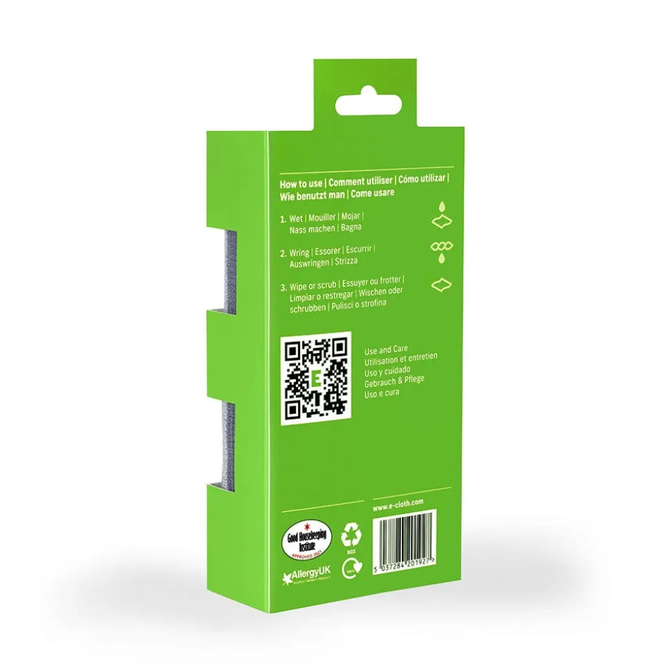 E-Cloth Stainless Steel Microfiber Cleaning Cloth