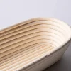 Eddingtons Banneton 1.5kg/3.3lb Oval Proving Basket Large (White)