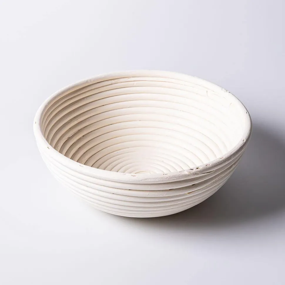 Eddingtons Banneton '1 Kl / 2.2 Lb' Round Proving Basket Large (White)