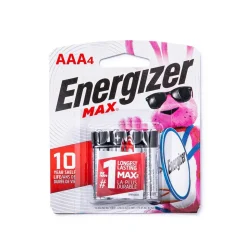 Energizer Max Batteries AAA - Set of 4