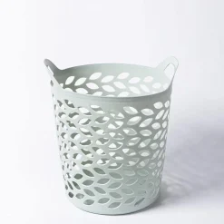 Ezy Storage Fleur '53l' Flexi Laundry Hamper (Sage)