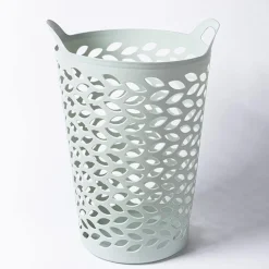 Ezy Storage Fleur '74l' Flexi Laundry Hamper (Sage)