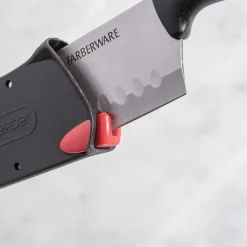 Farberware Edgekeeper Santoku Knife 7" with Sleeve (Black)
