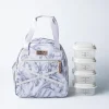 Fit & Fresh Carli 'Marble' Thermal Lunch Bag (Grey/White)