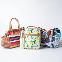 Fit & Fresh Cloverdale 'Colourful Stripe' Thermal Lunch Bag