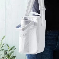 Fit & Fresh Nina Bottle Bag 5.5 x 4 x 10" (Stone)