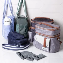 Fit & Fresh Nina Crossbody Bottle Bag (Sage)