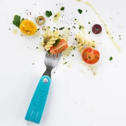 Fuel Primary Foldable Flatware Cdu - Set of 2 (Teal)