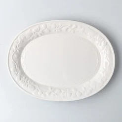 Gibson Home Fruitful Durastone Serving Platter 19