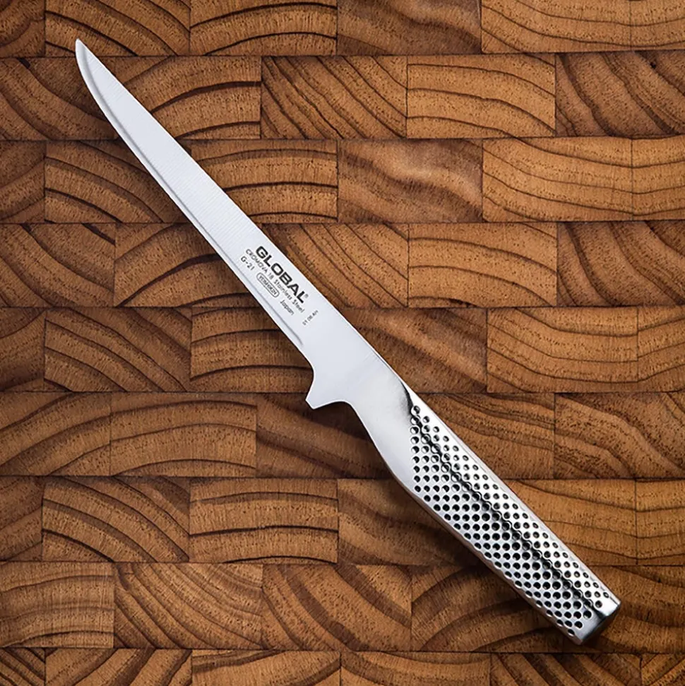 Global Classic Flexible 6.5" Boning Knife (Stainless Steel)