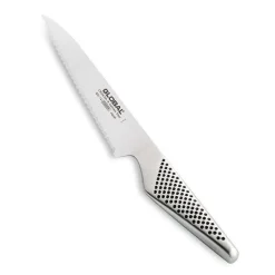 Global Classic 6" Utility Knife with Serrated Edge (Stainless Steel)