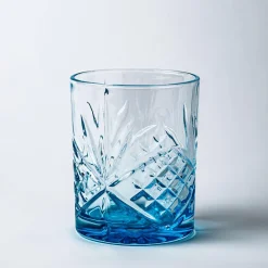 Godinger Dublin Crystal-Cut D.O.F. Glass - Set of 4 (Rainbow)