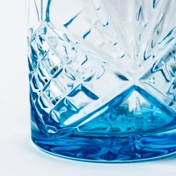 Godinger Dublin Crystal-Cut D.O.F. Glass - Set of 4 (Rainbow)