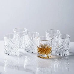 Godinger Dublin Crystal-Cut Shot Glass - Set of 6 (Clear)