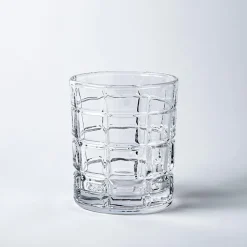 Godinger Radius Crystal-Cut D.O.F. Glass - Set of 4 (12oz.)
