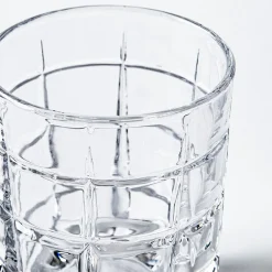 Godinger Radius Crystal-Cut D.O.F. Glass - Set of 4 (12oz.)