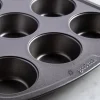 Good Cook Premium Non-Stick Muffin Pan (Grey)