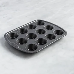 Good Cook Premium Non-Stick Muffin Pan (Grey)