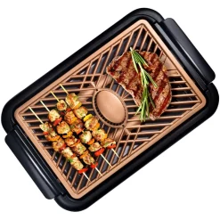 Gotham Steel Diamond Indoor Grill (Black/Copper)