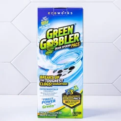 Green Gobbler Ecoworks Drain & Toilet Clog Remover - Set of 3