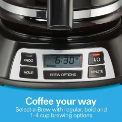 Hamilton Beach Programmable Coffee Maker (12 Cup)